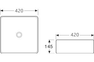 Рукомойник Ceramica Nova Form CN2002 - 2