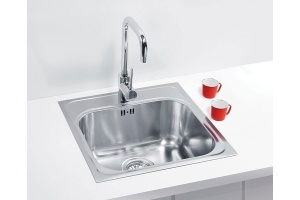 Мойка кухонная Alveus Basic 140 корзинчатый вентиль - 2