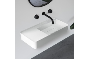 Раковина подвесная ABBER Stein AS2627-1.2 белая матовая