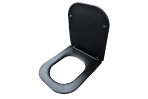 Сиденье для унитаза Esbano Garant с системой микролифт, черный (ZAESUPGARABM2134)