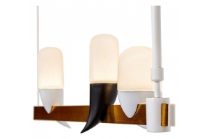 Подвесная светодиодная люстра Loft IT Whisper 1028-3WH - 2