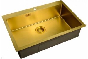 Мойка кухонная Zorg Light ZL R 750510 BRONZE