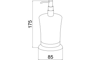 Дозатор Boheme Imperiale 10410 - 2