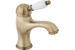 Смеситель для раковины Cezares Elite бронза (ELITE-LSM1-02-Bi)