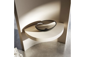 Накладная раковина Vincea 50х35 черная