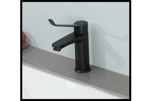 Смеситель для раковины Gappo черный матовый