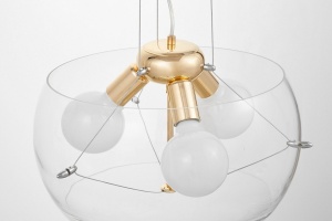 Подвесной светильник LUMINA DECO Globo LDP 6018-400 PR+F.GD - 3