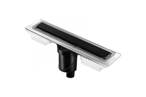 Душевой лоток Berges C1 Norma 70 черный матовый