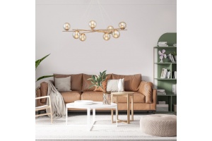 Подвесная люстра Escada Balance 1119/8S Gold - 2