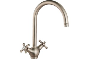 Смеситель для кухни, Sam, бронза, IDDIS, SAMBRJ0i05