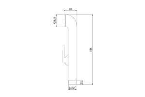 Комплект аксессуаров Lemark LM8045C для биде, хром - 2
