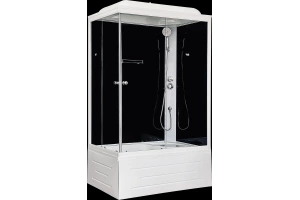 Душевая кабина Royal Bath BP 120x80 R профиль белый стекло прозрачное
