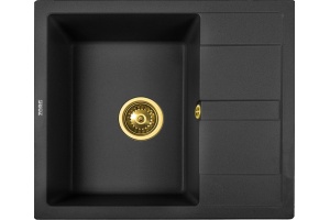 Мойка кухонная Zorg Granit GR 580 BLACK BRONZE бронза
