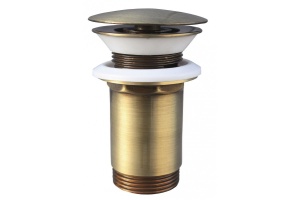Донный клапан для раковины Rav Slezak бронза