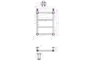 Водяной полотенцесушитель Boheme Palazzo (711) - 2
