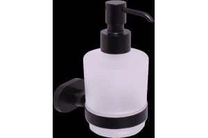 Дозатор для жидкого мыла Rav Slezak Yukon черный матовый