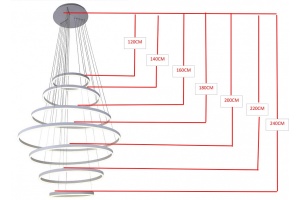 Подвесной светодиодный светильник Kink Light Тор 08537,01(4000K) - 2