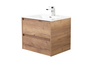 Комплект мебели BelBagno Kraft 60 темное дерево - 3