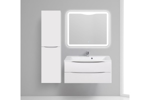 Шкаф-пенал BelBagno Fly-Marino L bianco lucido - 3
