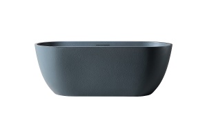 Ванна из искусственного камня Abber Frankfurt 170х75 серая без гидромассажа