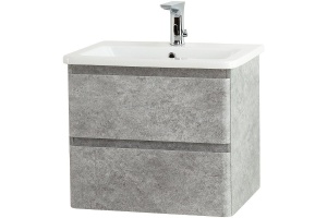 Тумба с раковиной BelBagno Albano 60 серыйп - 3