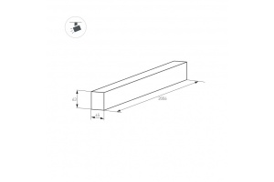 Шинопровод магнитный Arlight Mag-Track-4563-2000 028070(1) - 3