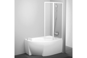 Шторка на ванну Ravak VSK2 Rosa 140 R Transparent