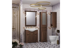 Тумба под раковину Opadiris Риспекто 80 темное дерево - 3