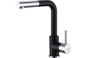 Смеситель Paulmark Kassel для кухонной мойки, черный Ka214311-308