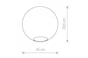 Плафон Nowodvorski Cameleon Sphere XL 8527 - 3
