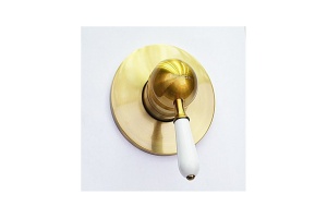 Смеситель для душа Magliezza Grosso bianco бронза (50133-br)