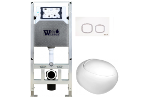 Комплект Weltwasser AMBERG 506 ST + JECKENBACH 004 GL-WT + AMBERG RD-WT (10000006890)