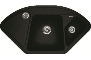Мойка кухонная Florentina Капри антрацит