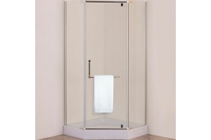 Душевой уголок Agger A03 90х90 хром с поддоном