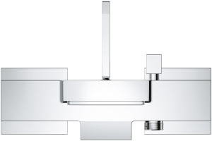Смеситель Grohe Eurocube Joy 23666000 для ванны с душем - 2
