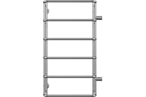 Полотенцесушитель водяной Terminus Стандарт П6 40x79,6 с боковым подключением 50