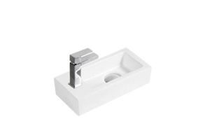 Раковина накладная Ceramalux N 36 белый (9272R)