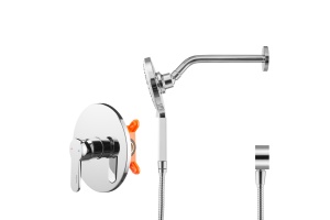 Swedbe Platta Душевой комплект с магнитным держателем со встроенным смесителем с монтаж.боксом 5530 - 3