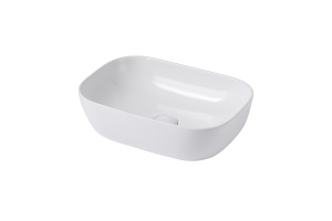 Раковина накладная ABBER Rechteck 46 белая (AC2200)