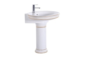 Раковина напольная Ceramalux Classic белый (4286)