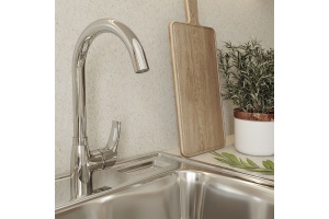 Смеситель Milardo Meal M07SB0JM05 для кухонной мойки - 2