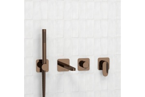 A7751.287.289.290.292.291 Встраиваемый комплект для ванны с лейкой и изливом