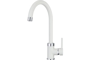 Смеситель Granula GR-2125 для кухонной мойки, арктик