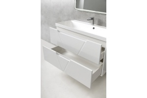 Тумба с раковиной BelBagno Vittoria 100 bianco lucido - 3