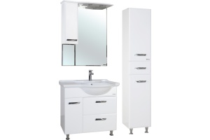 Тумба для комплекта Bellezza Балтика 90 R белая - 2