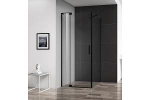 Душевой уголок Cezares Slider 70х80 черный (SLIDER-AH-1-80-70/80-C-NERO) - 2