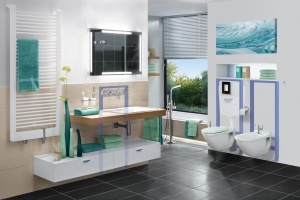 Кнопка смыва Grohe Skate Cosmopolitan 38845KS0 черная - 2