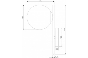 Бра Eurosvet Marbella 60147/1 черный - 2
