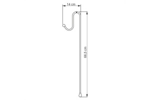 1122 Держатели для 2-х навесных полок - 3
