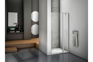 Душевая дверь в нишу Good Door Mokka WTW-140-C-WE 140 см c магнитьным профилем - 2